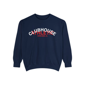 Clubhouse Athletic Overlapping Arch Garment-Dyed Sweatshirt