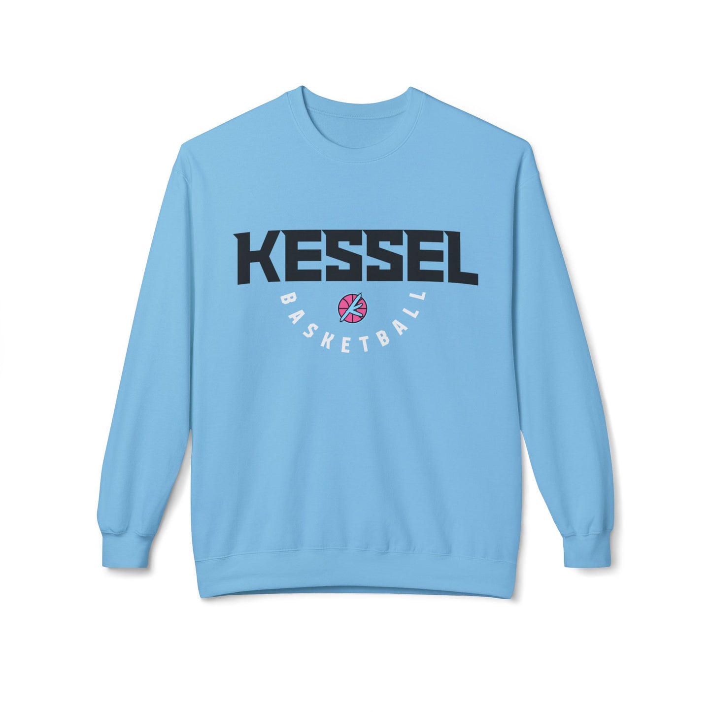 Kessel Basketball Basic Crewneck Sweatshirt (by Gildan)