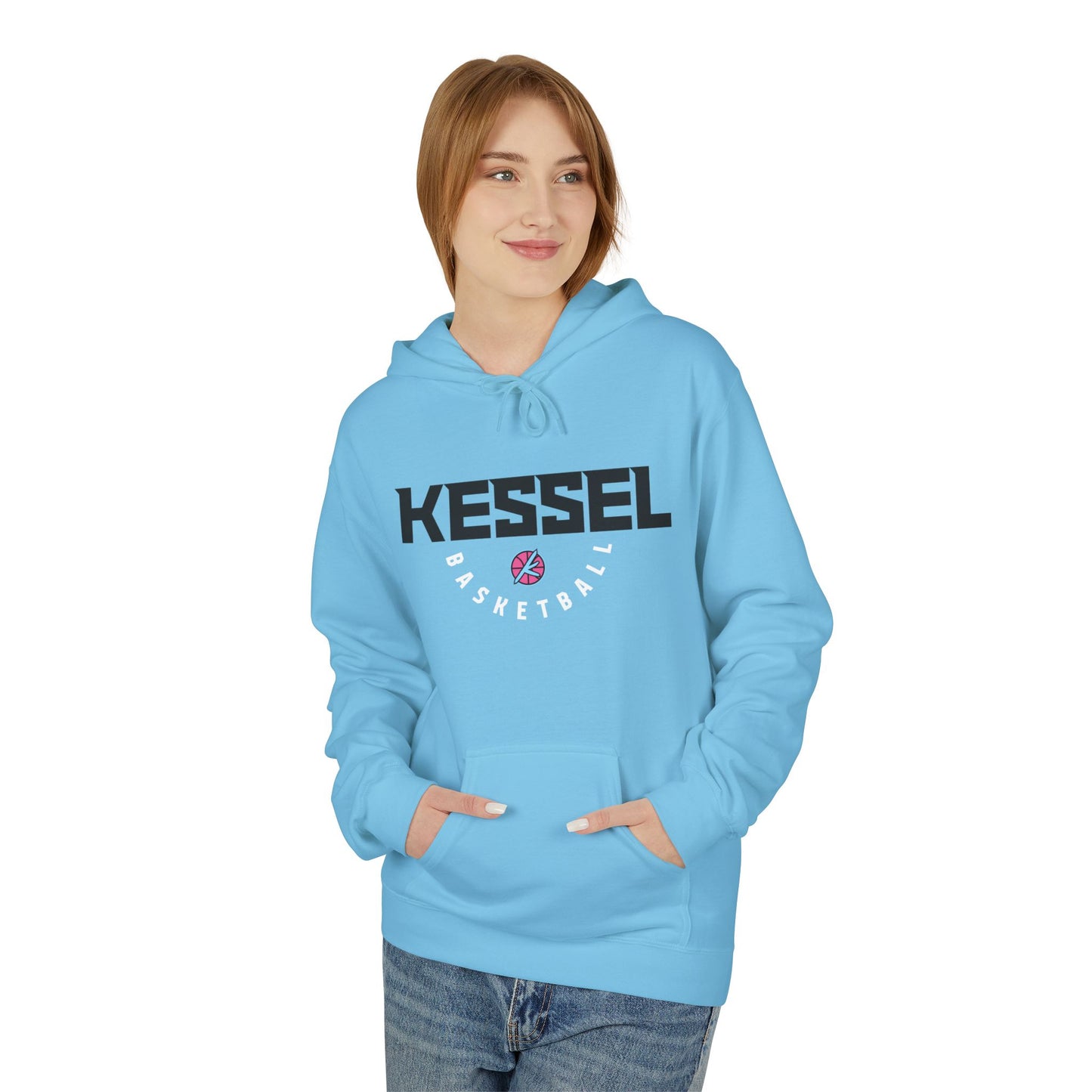 Kessel Basketball Basic Unisex Hoodie (by Gildan)