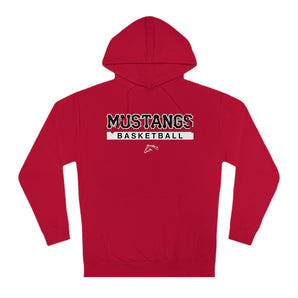 Mundelein Mustangs Basketball Unisex Hooded Sweatshirt