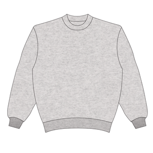 Custom Casual Cotton Crewneck Sweatshirt
