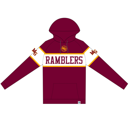 Signature Personalized Maroon & Gold Ramblers Hoodie