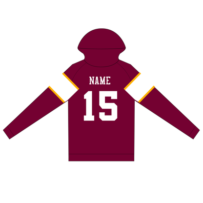 Signature Personalized Maroon & Gold Ramblers Hoodie