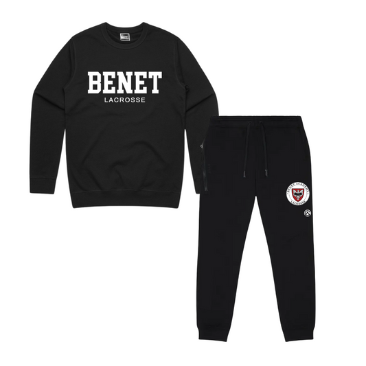 Benet Academy Lacrosse Embroidered Sweatsuit Pack