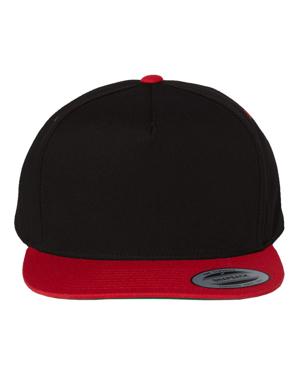 Five-Panel Cotton Twill Snapback Cap (YP Classics)