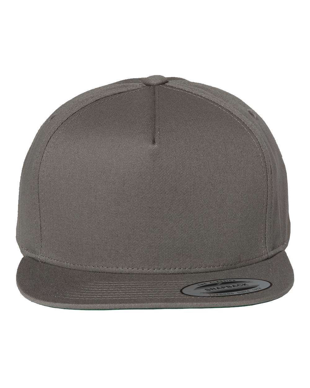 Five-Panel Cotton Twill Snapback Cap (YP Classics)