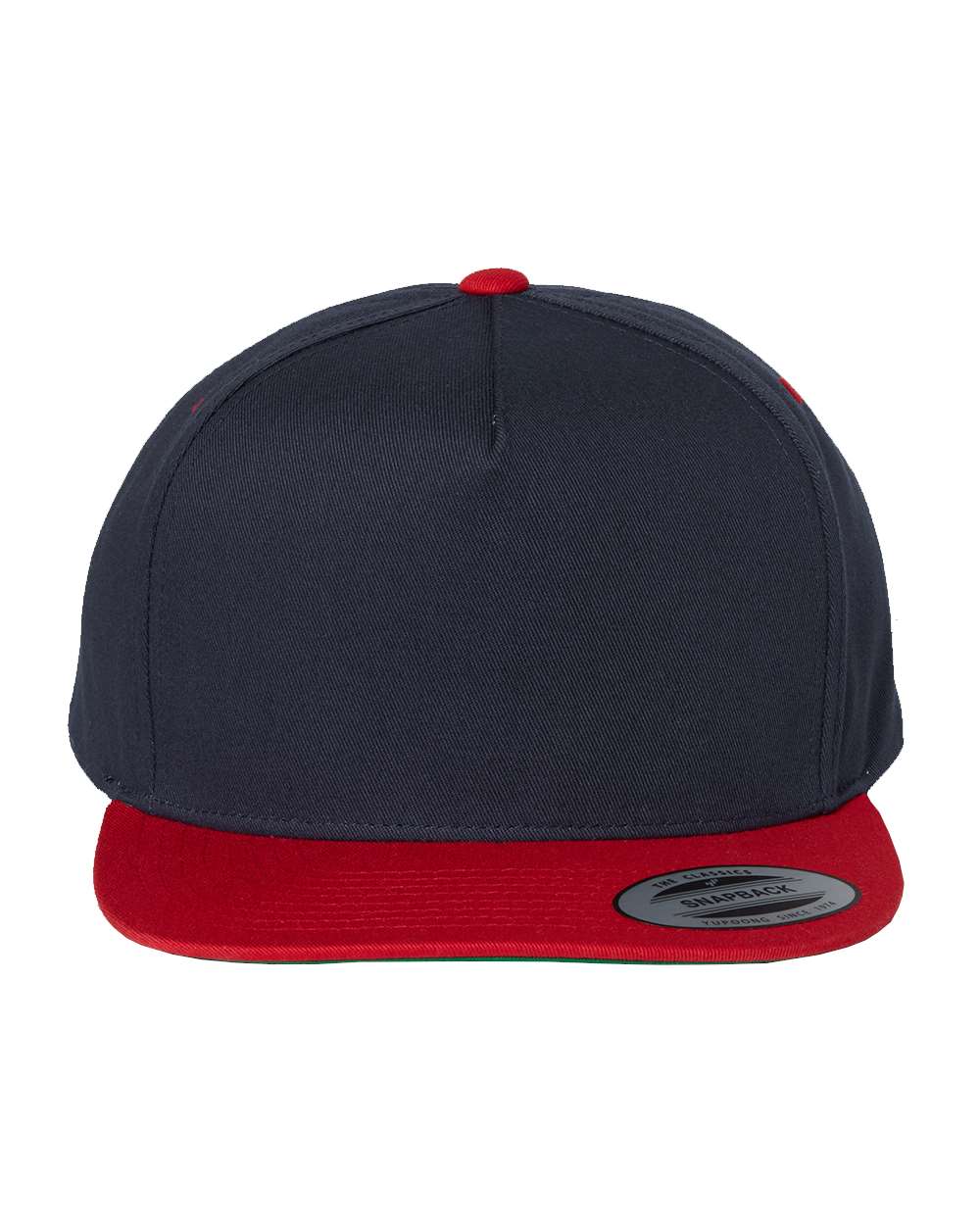 Five-Panel Cotton Twill Snapback Cap (YP Classics)