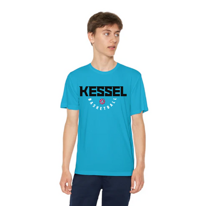 Kessel Basketball Youth Performance Tee (by Sport-Tek)