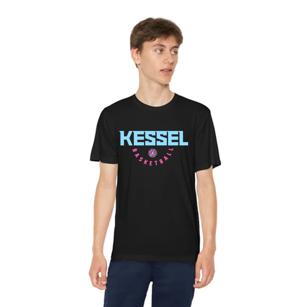 Kessel Basketball Youth Performance Tee (by Sport-Tek)