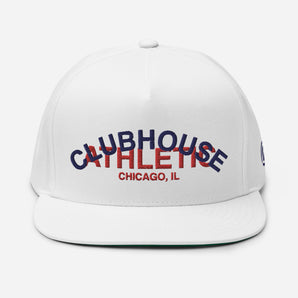 Clubhouse Athletic Overlap Arch Flat Bill Cap
