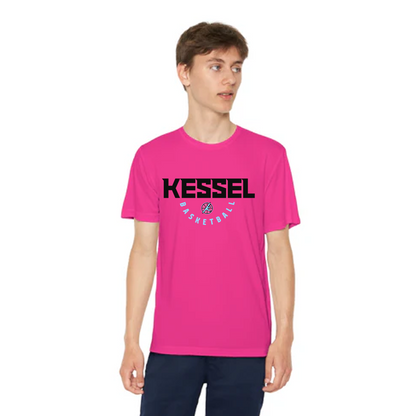 Kessel Basketball Youth Performance Tee (by Sport-Tek)