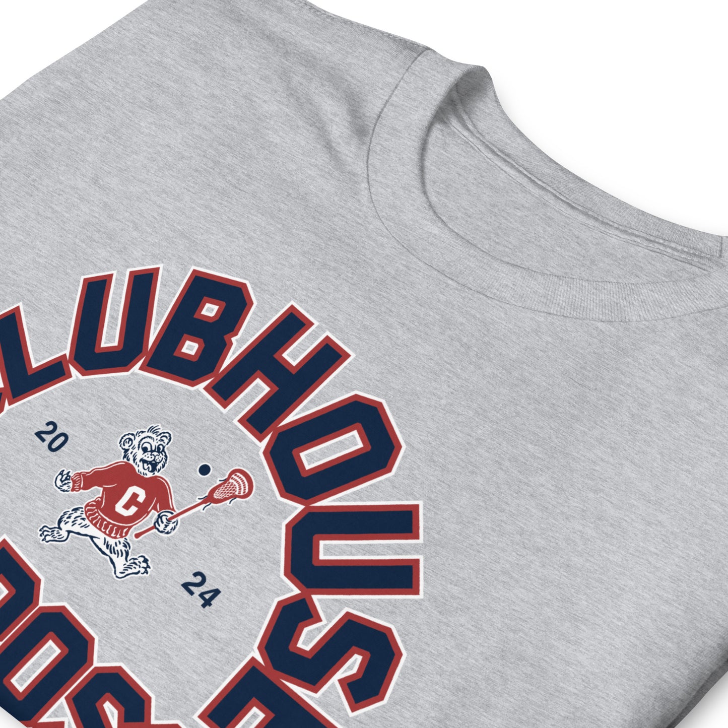 Clubhouse Athletic Lacrosse Basic Short-Sleeve Unisex T-Shirt