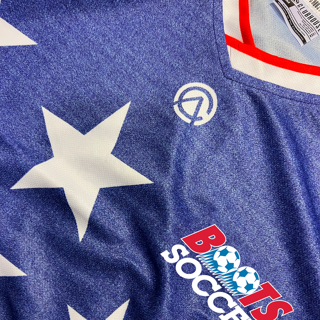 Clubhouse Original: Vintage USA Denim Stars Soccer Jersey