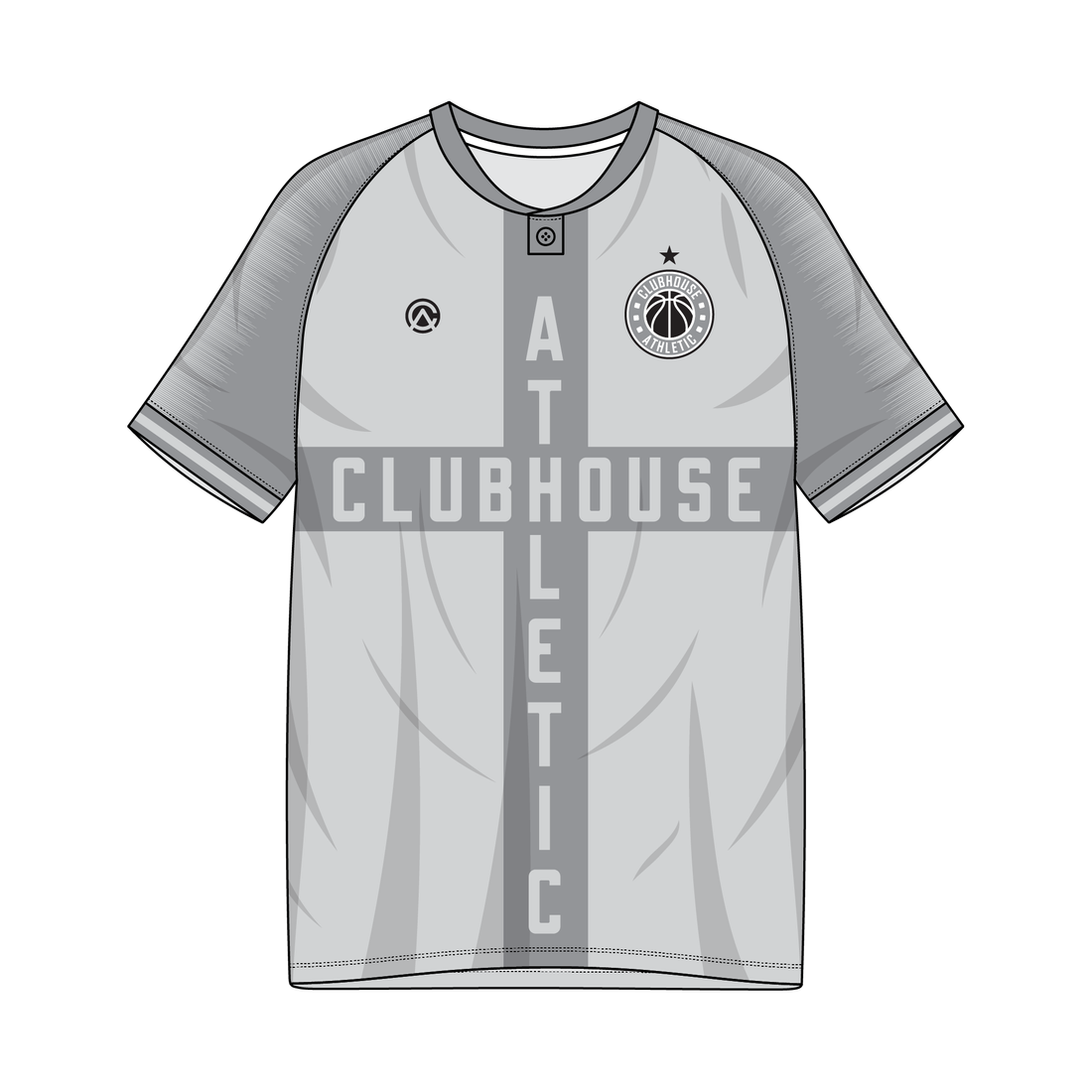 Clubhouse Original: Crossed One-Button Soccer Jersey