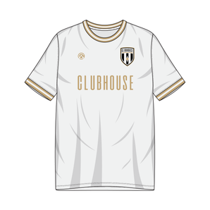 Clubhouse Original: Grey & Gold Crewneck Soccer Jersey