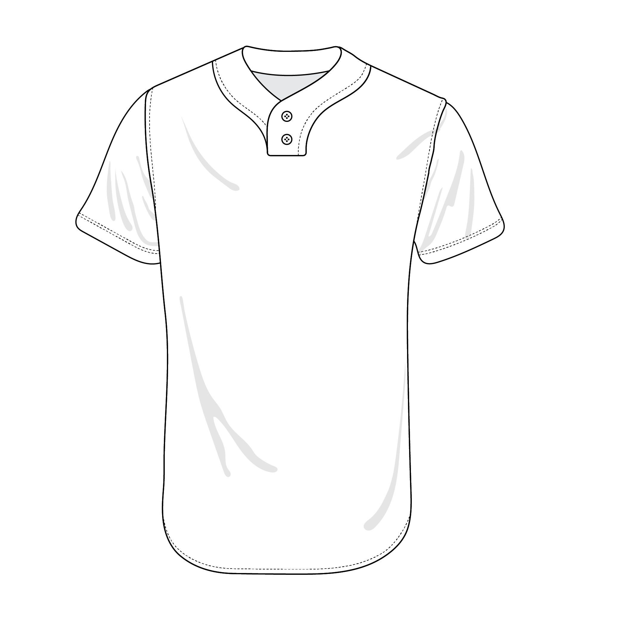 Clubhouse Original: Standard 2-Buttoned Baseball Jersey