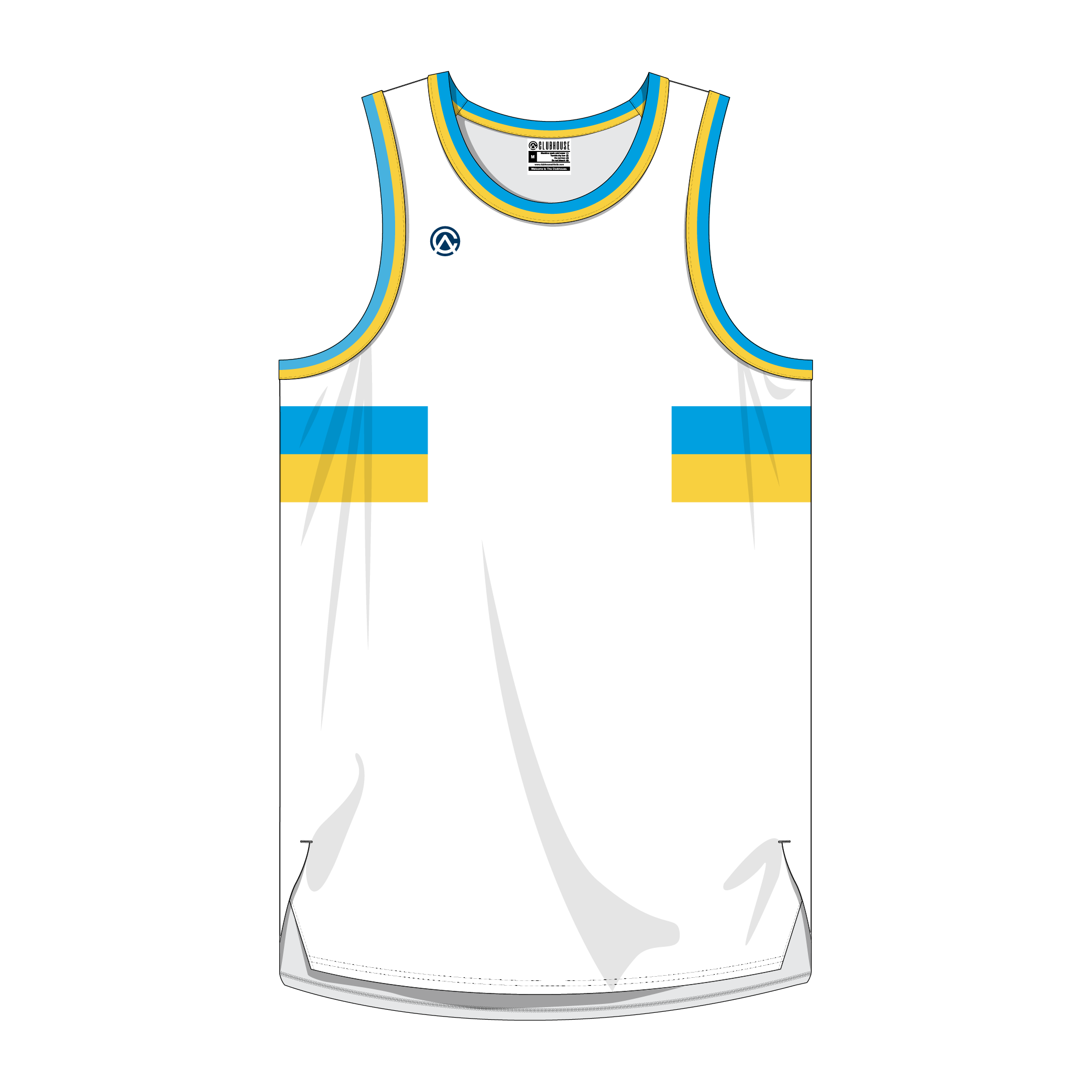 Clubhouse Original: Chest Stripe Basketball Jersey