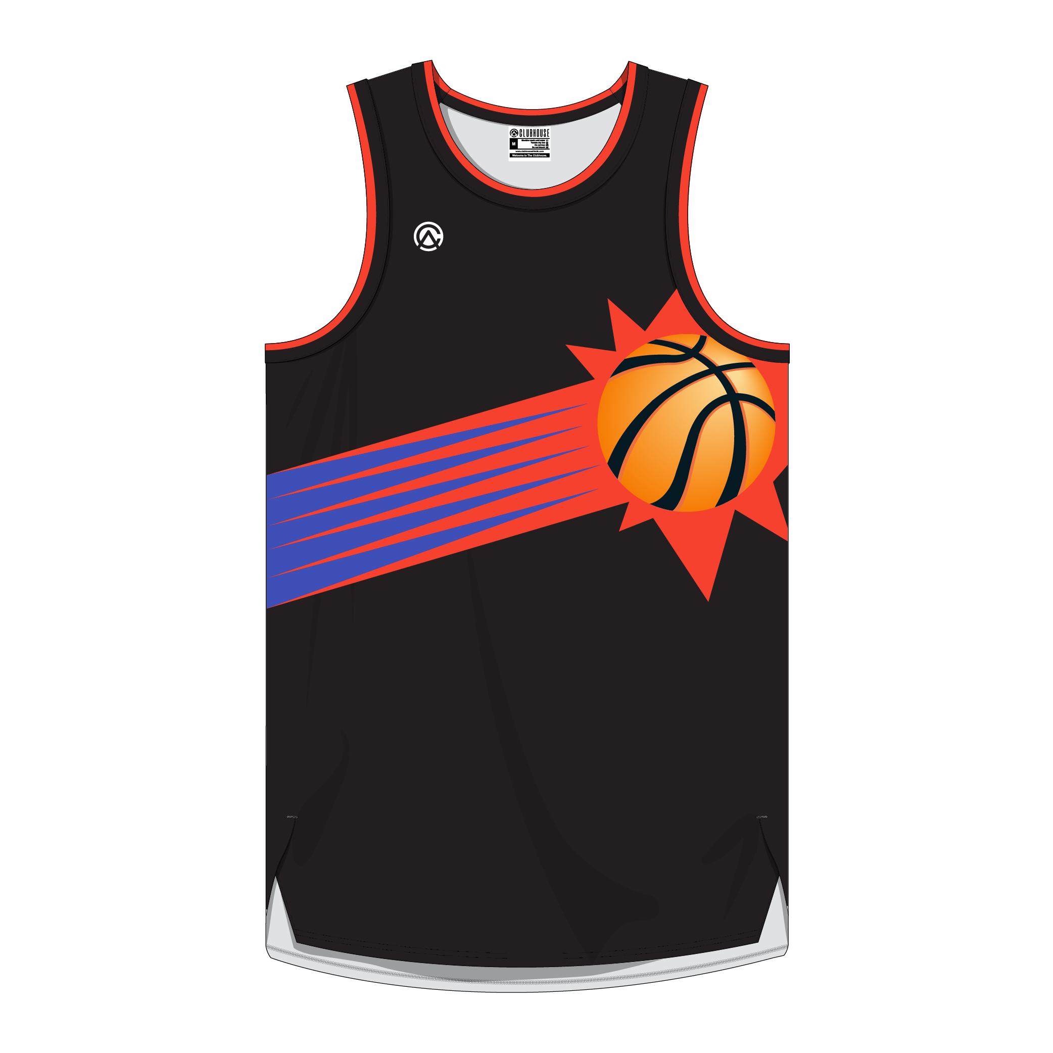 Clubhouse Original: Phoenix Pinstripe Basketball Jersey