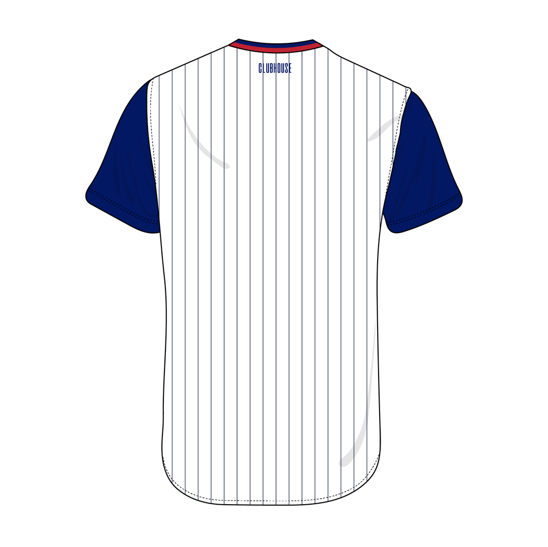 Clubhouse Original: Retro Chest Stripe Baseball Jersey
