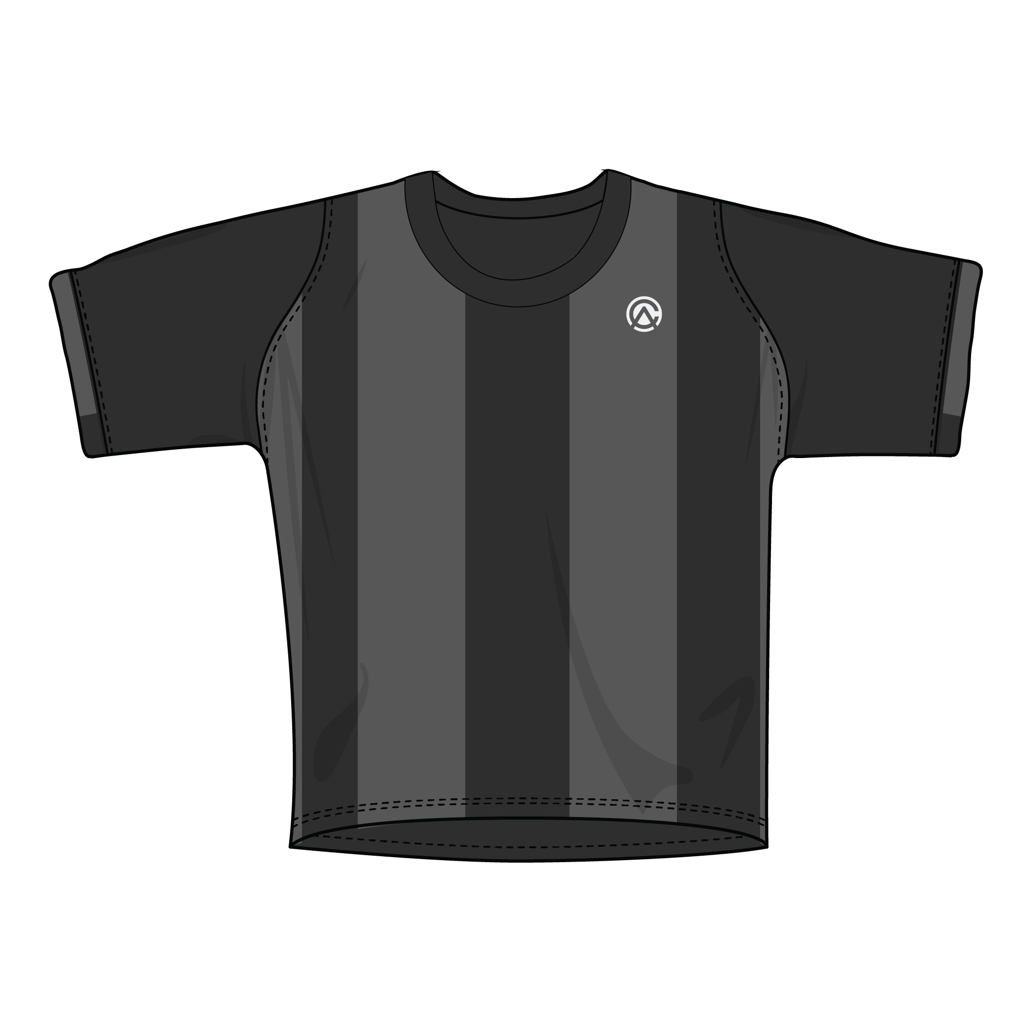Clubhouse Original: Large Stripe Short Sleeve Lacrosse Jersey