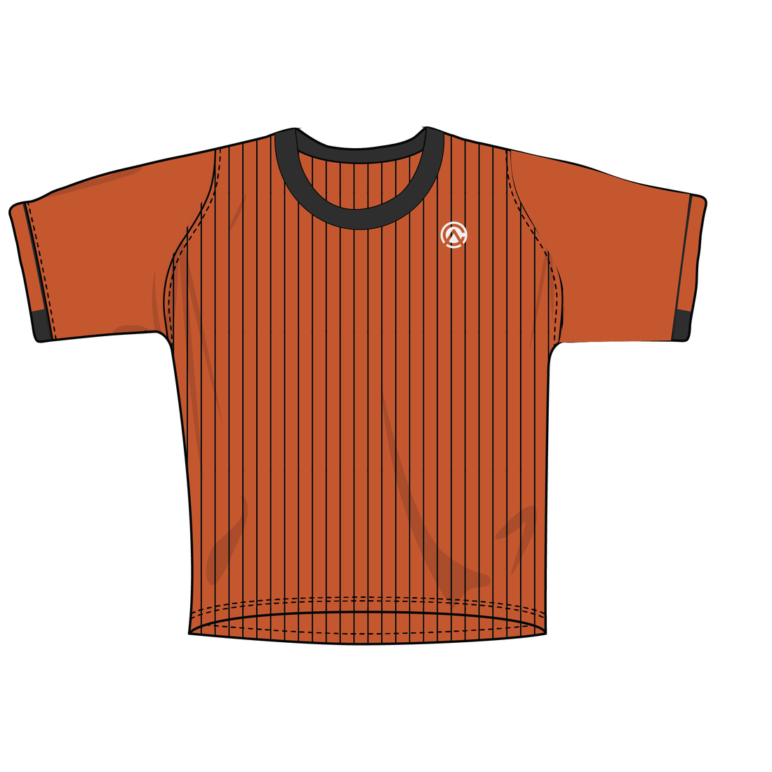 Clubhouse Original: Pinstripe Body Short Sleeve Lacrosse Jersey