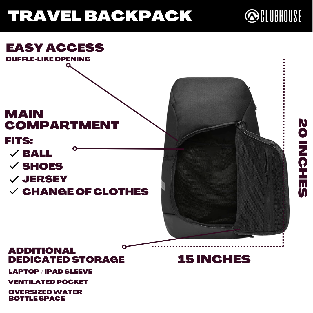 Infinity Athletics Travel Backpack