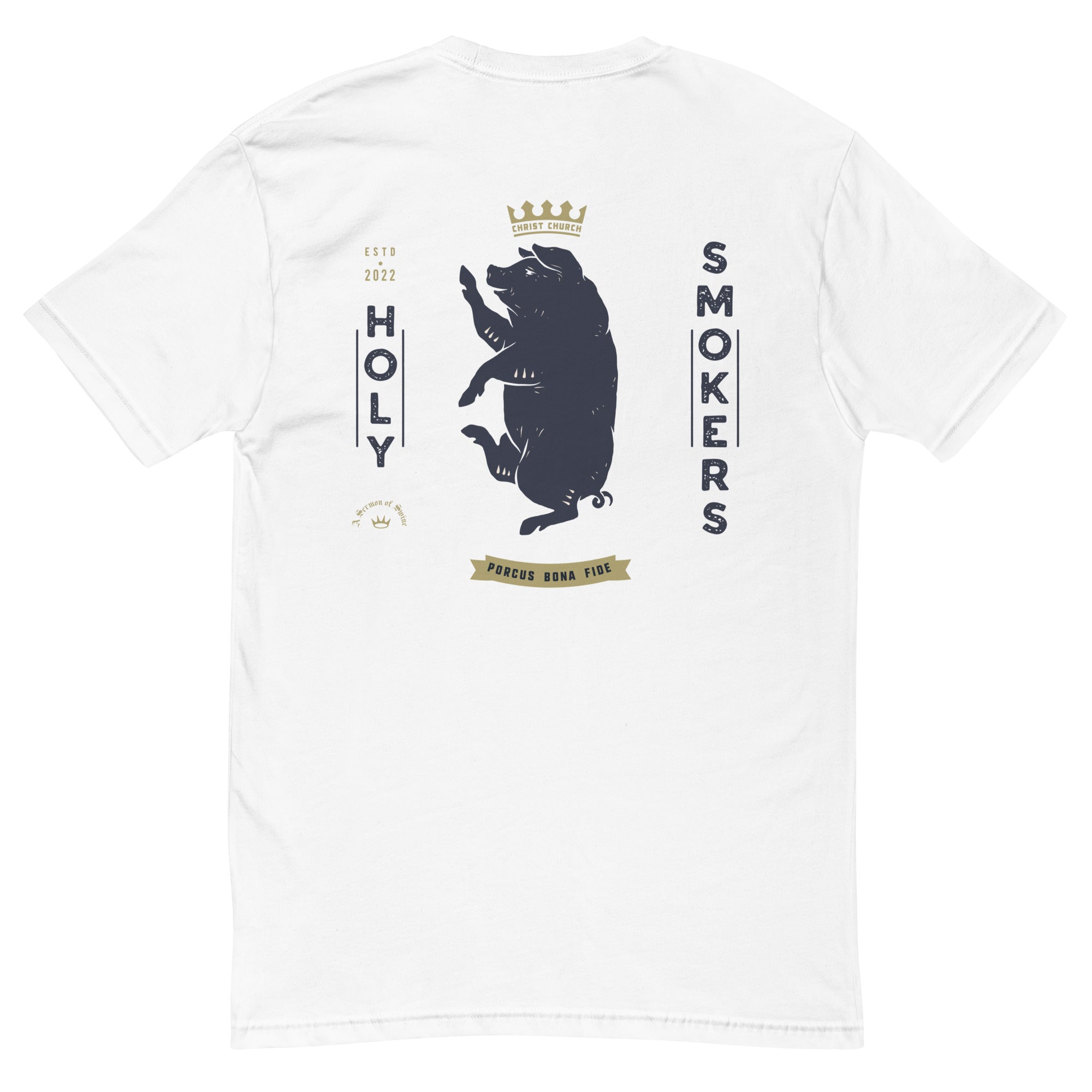 Holy Smokers White Short Sleeve T-shirt